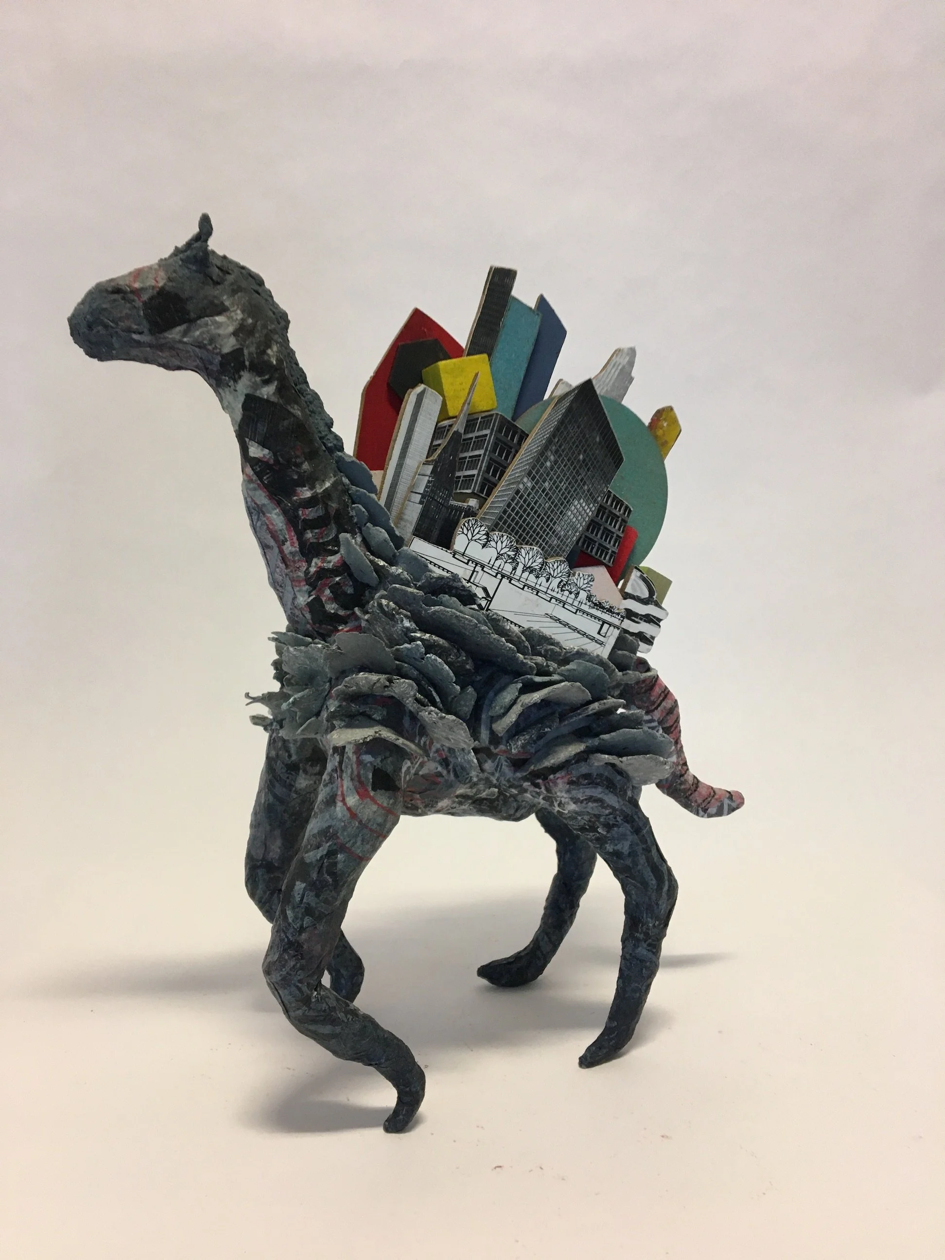 Movable Metropolis, 2022, 10 x 7 x 3 inches