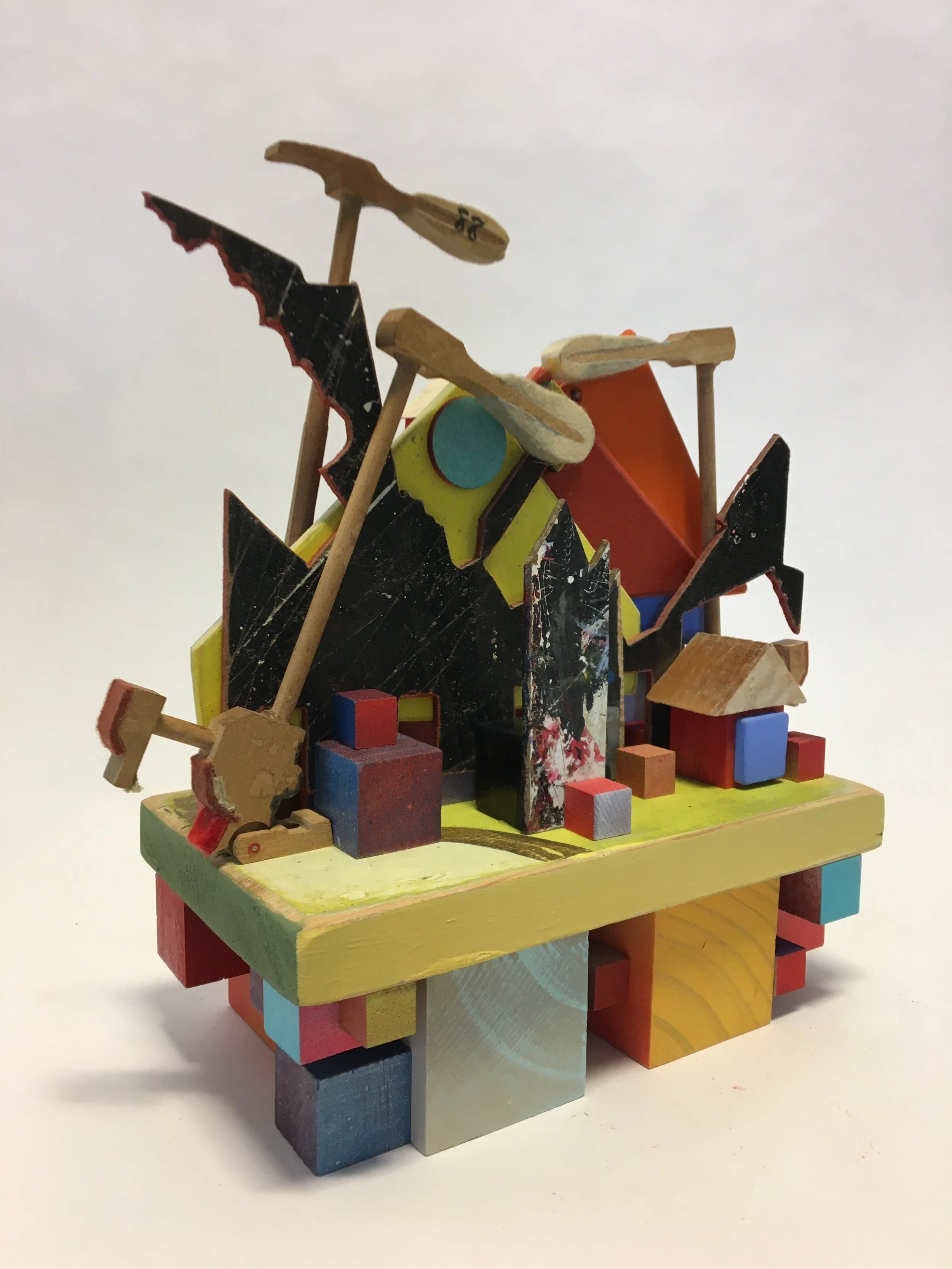 Hammers, 2022, 8 x 7 x 4 inches