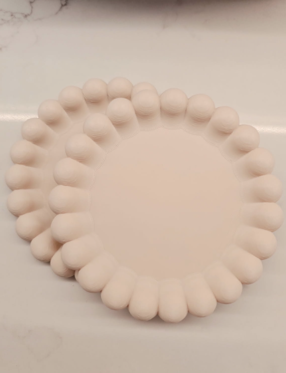 Scalloped Bubble Dish – Custom Colour, 3D Printed