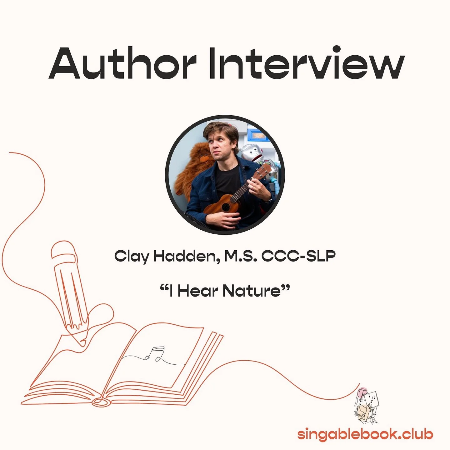 ❓What suggestion does @mister_clay_slp have to those interested in writing their own singable book? &ldquo;Do it. Stop thinking about&nbsp;doing it. Do it. Someone out there needs your book.&rdquo; 
I LOVE that and couldn&rsquo;t agree more! 

➡️Sing