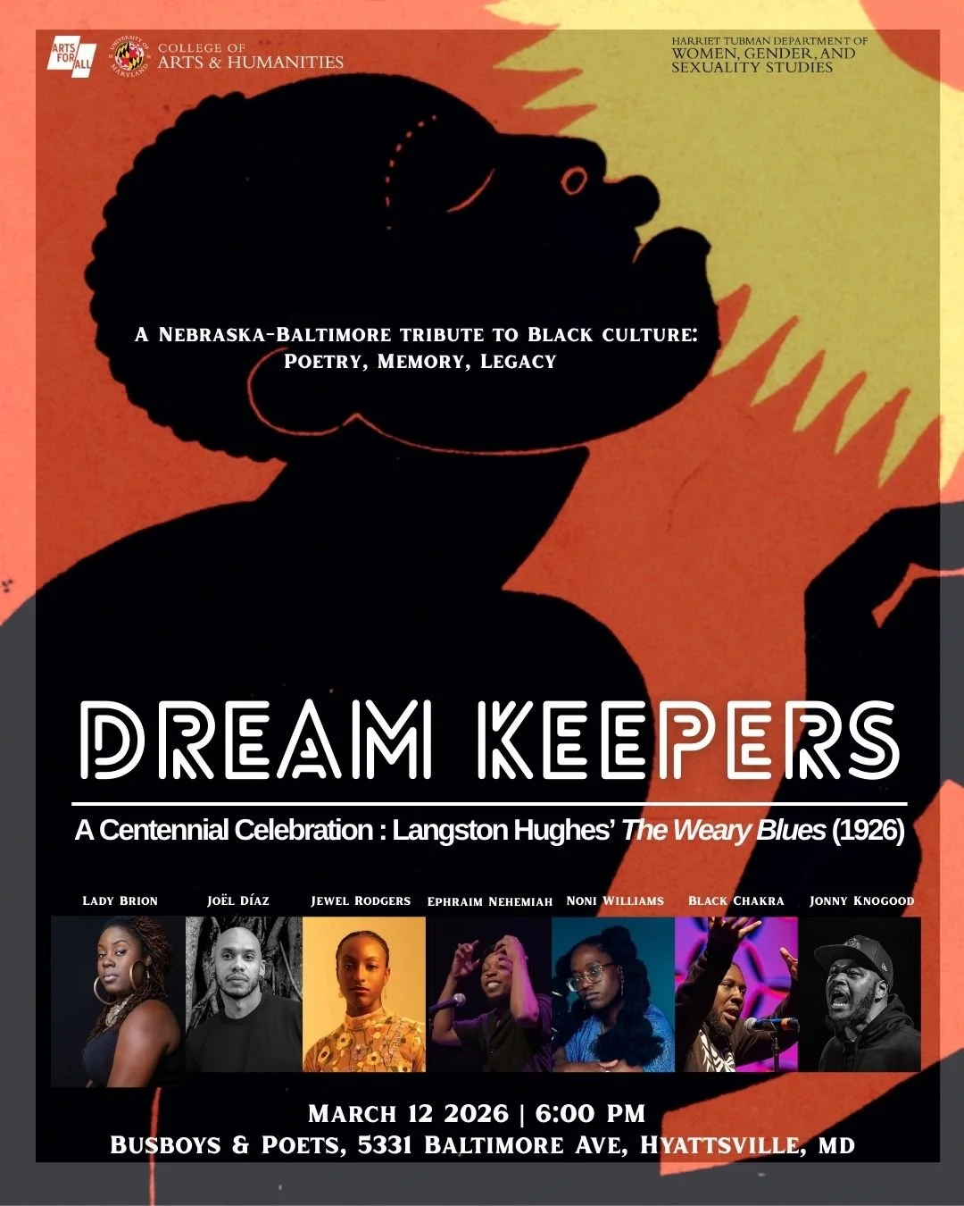 Dream Keepers: A Centennial Celebration of Langston Hughes’ The Weary Blues