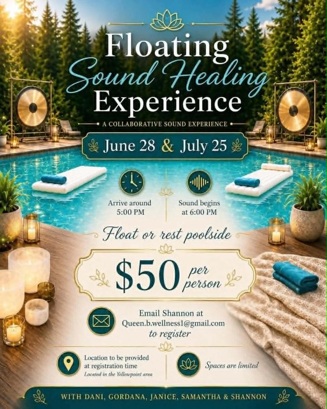 Floating Sound Healing Experience 