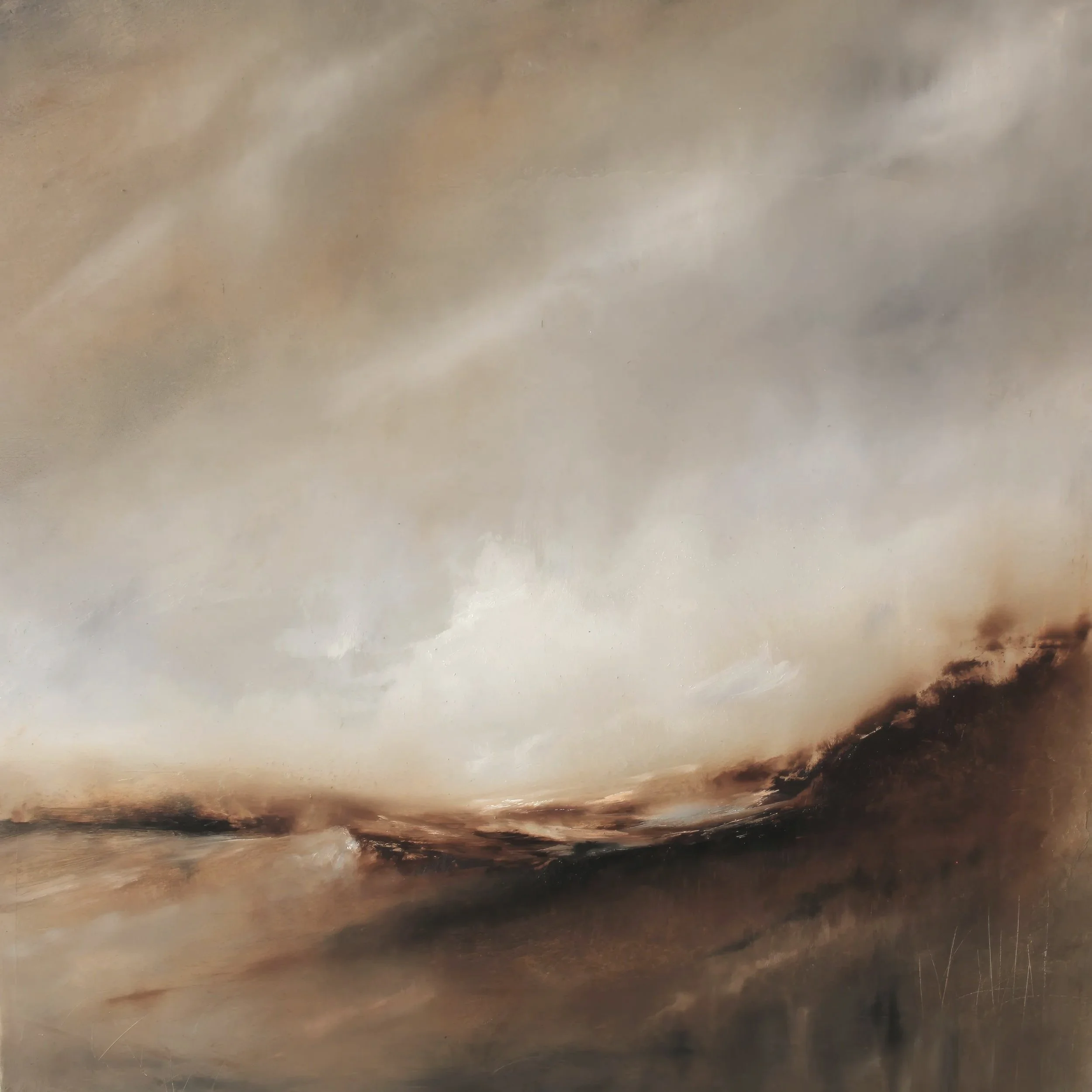 Subtle Land - Oil On Wood 30 x 30 cm
$325.00