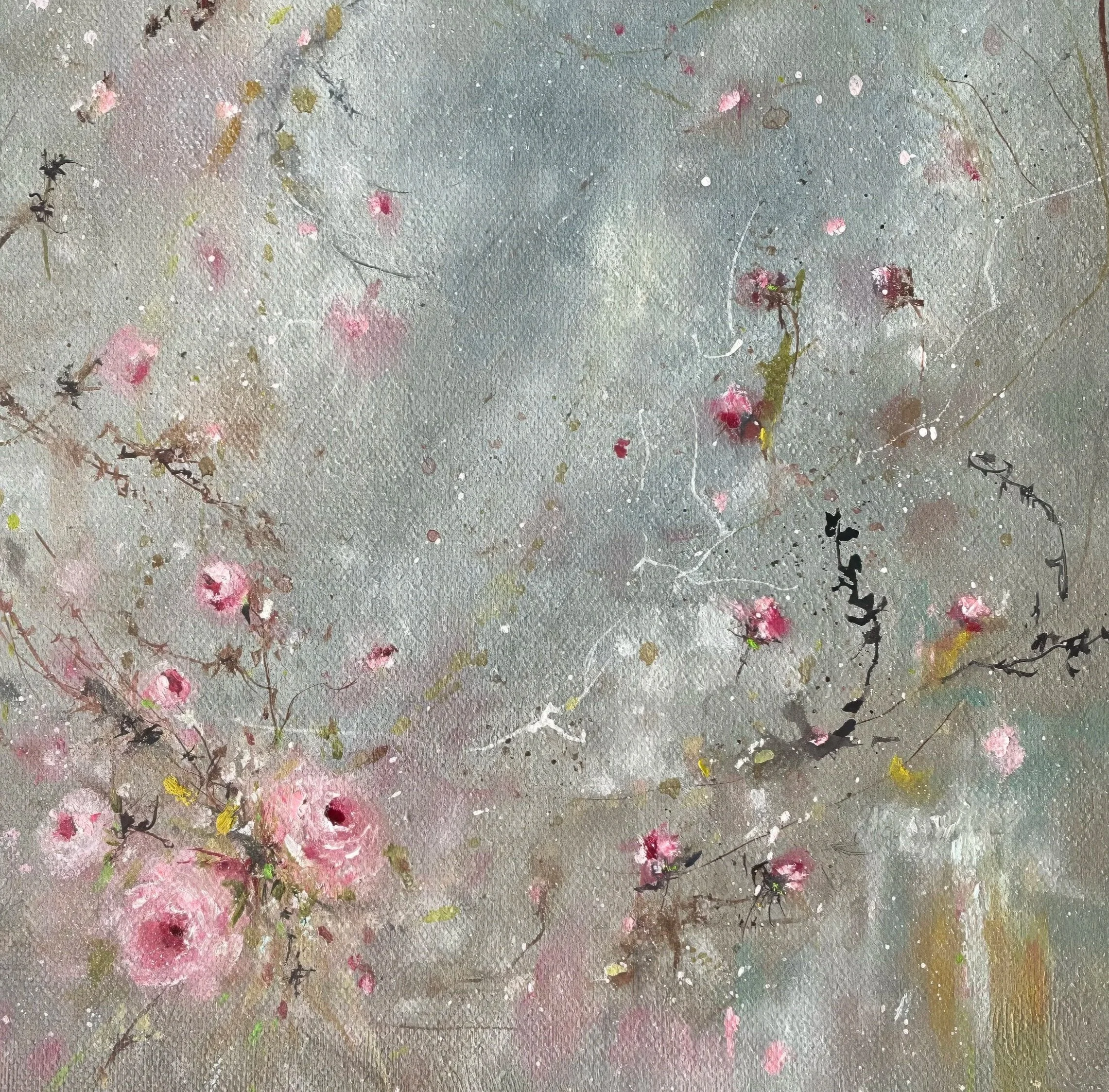 Floral Oil on Canvas