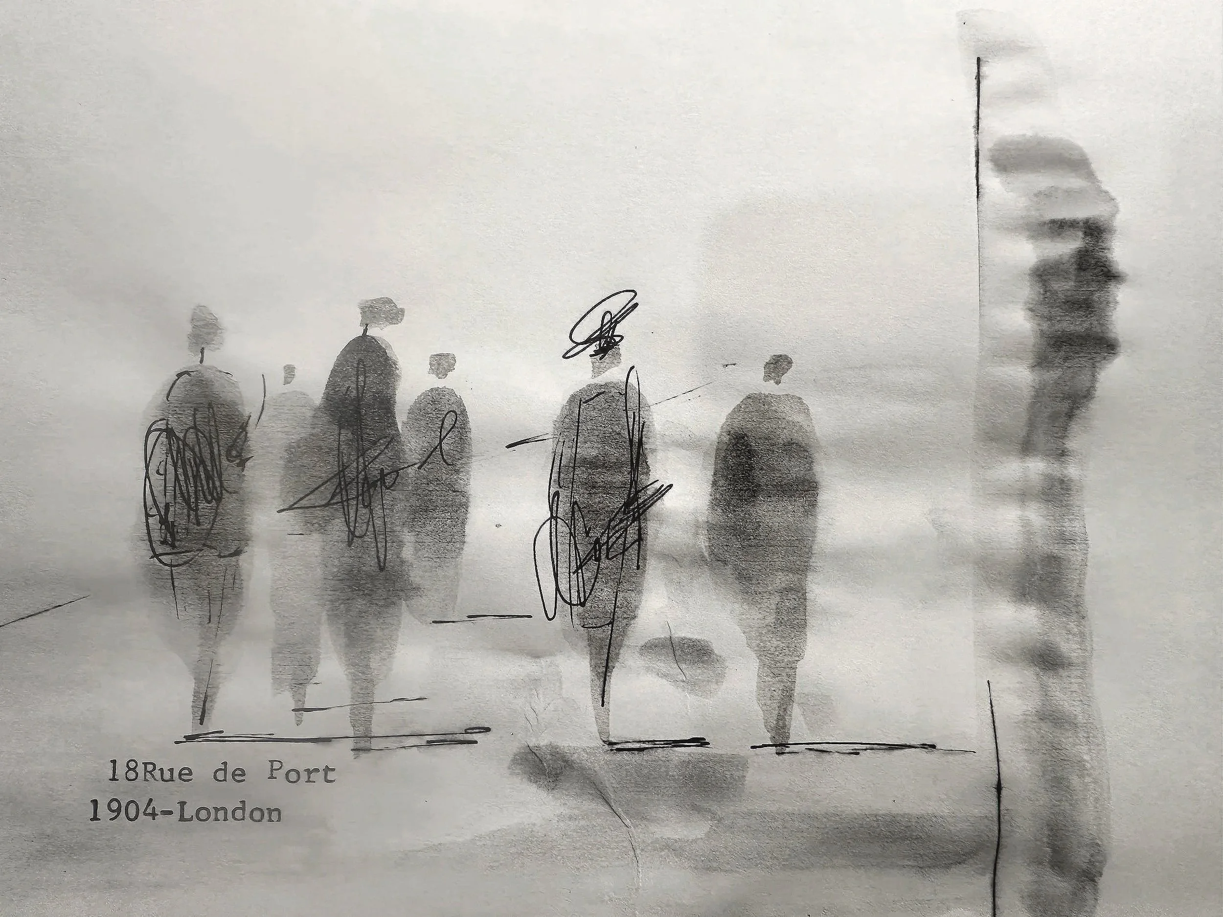 Ink & Watercolor Illustration 