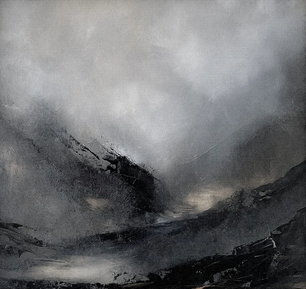 Abstract Oil Landscape 