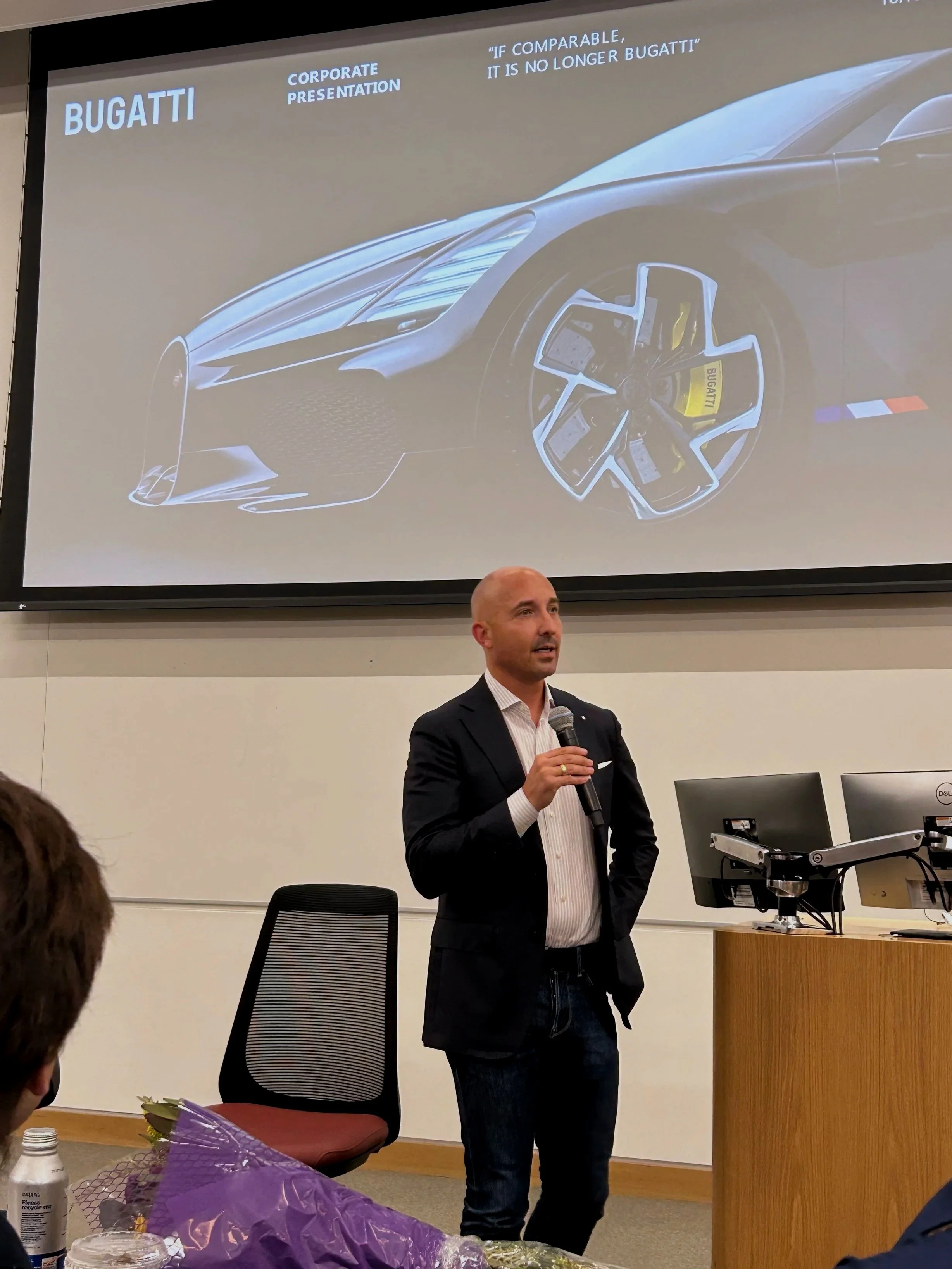 Sascha Doering - COO @Bugatti


We had the incredible opportunity to speak with Sascha Doering, powerhouse of the luxury vehicle industry and current COO of Buggati. Sascha was kind enough to give us a presentation on the history and future of the lu