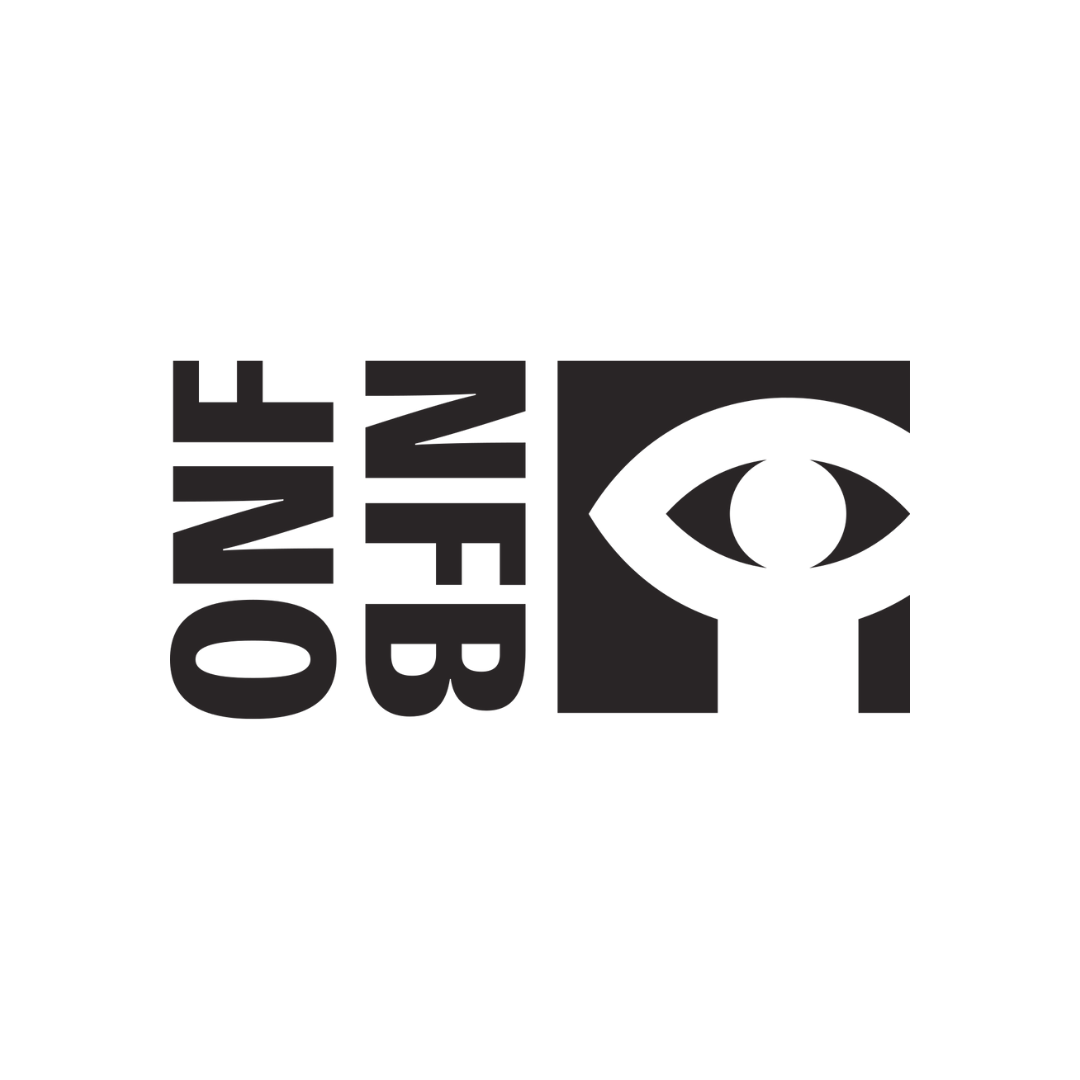 CBS logo with eye symbol and the words "ONE BOLD CHANNEL" in black and white