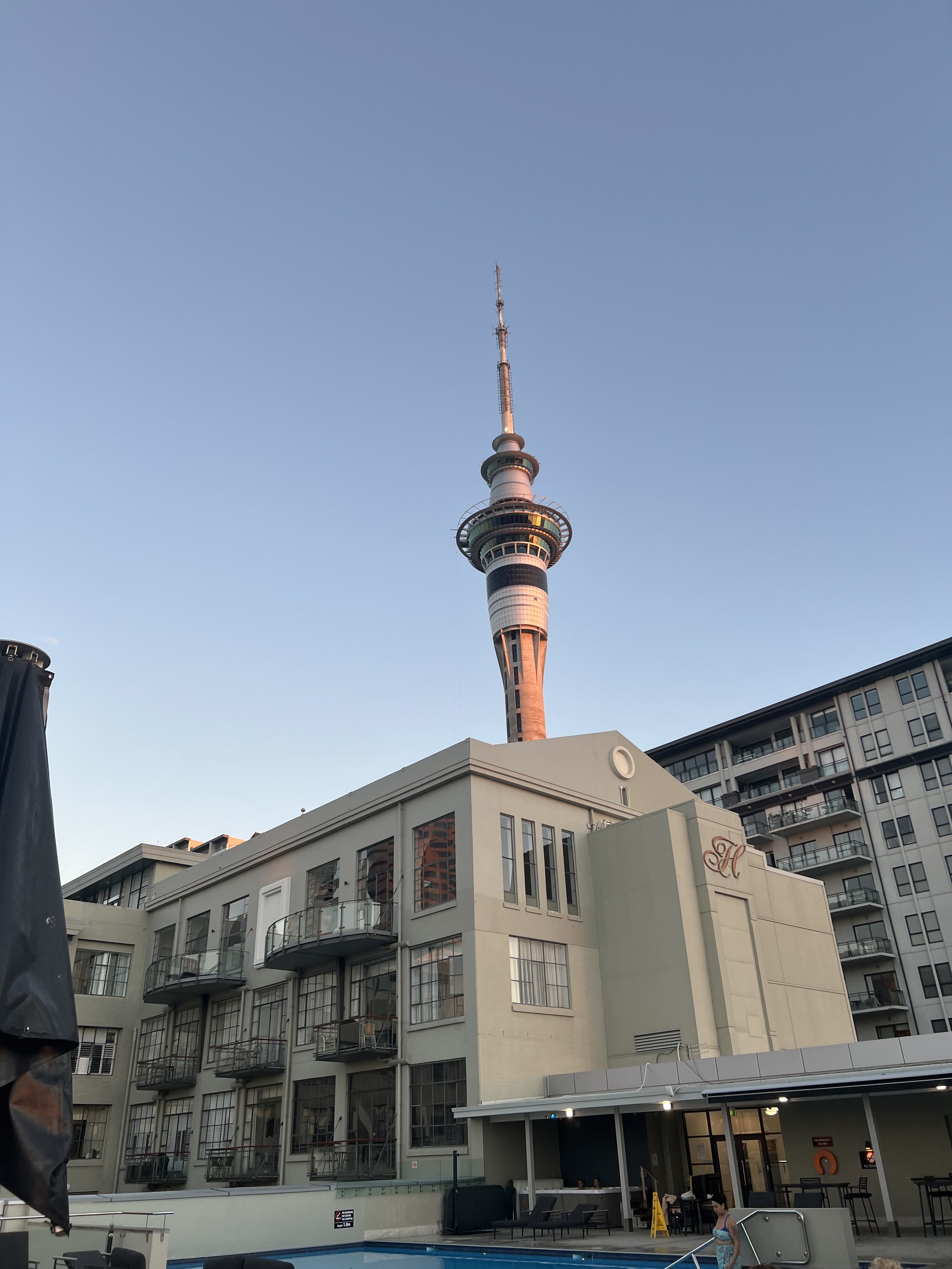 Arriving in Auckland