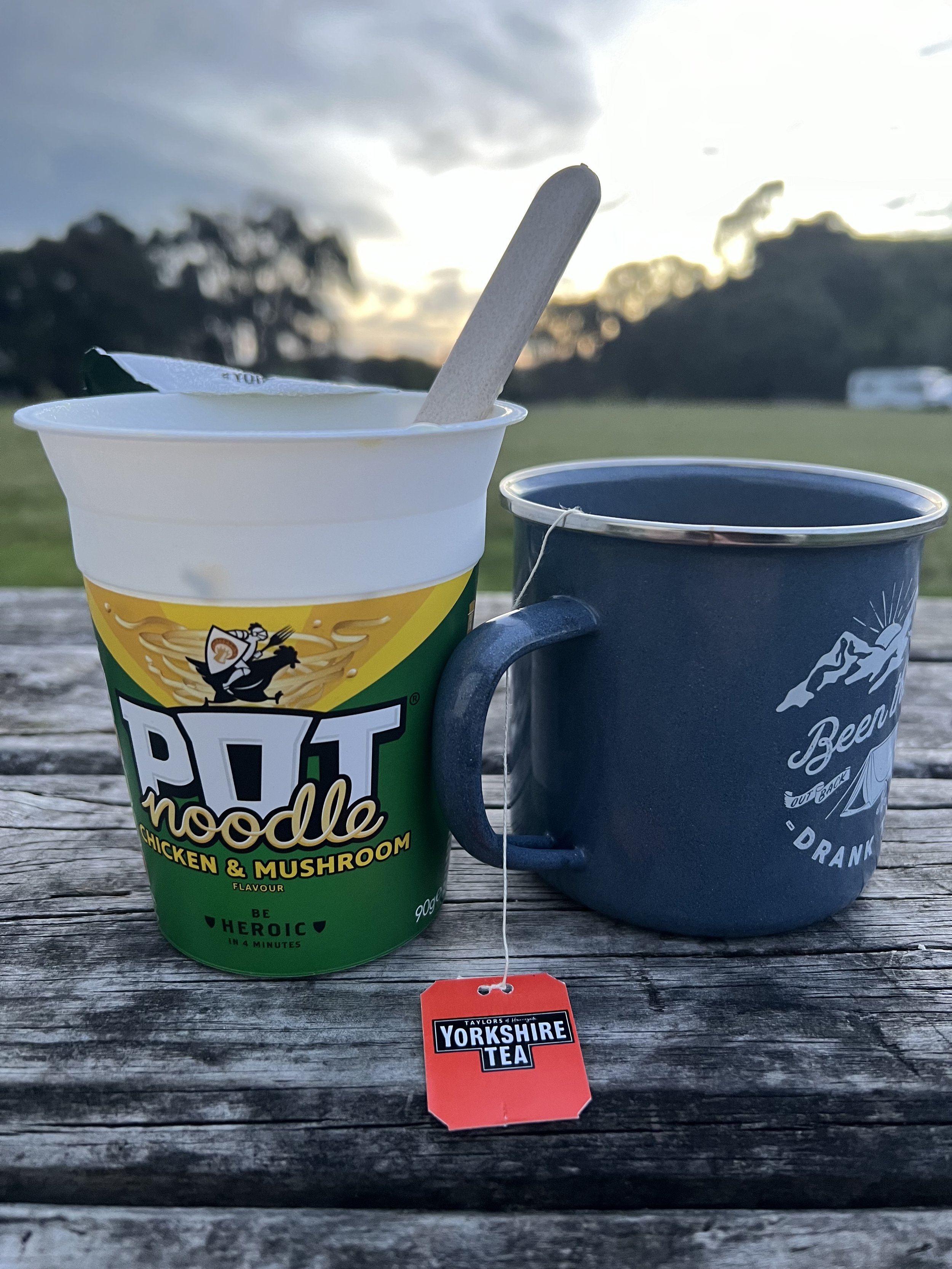 Regional parks & Pot noodles