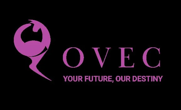OVEC logo with the slogan "Your Future, Our Destiny" on a black background.