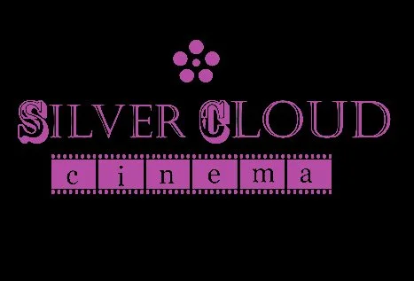 Silver Cloud Cinema logo with a cloud made of six dots above the text.