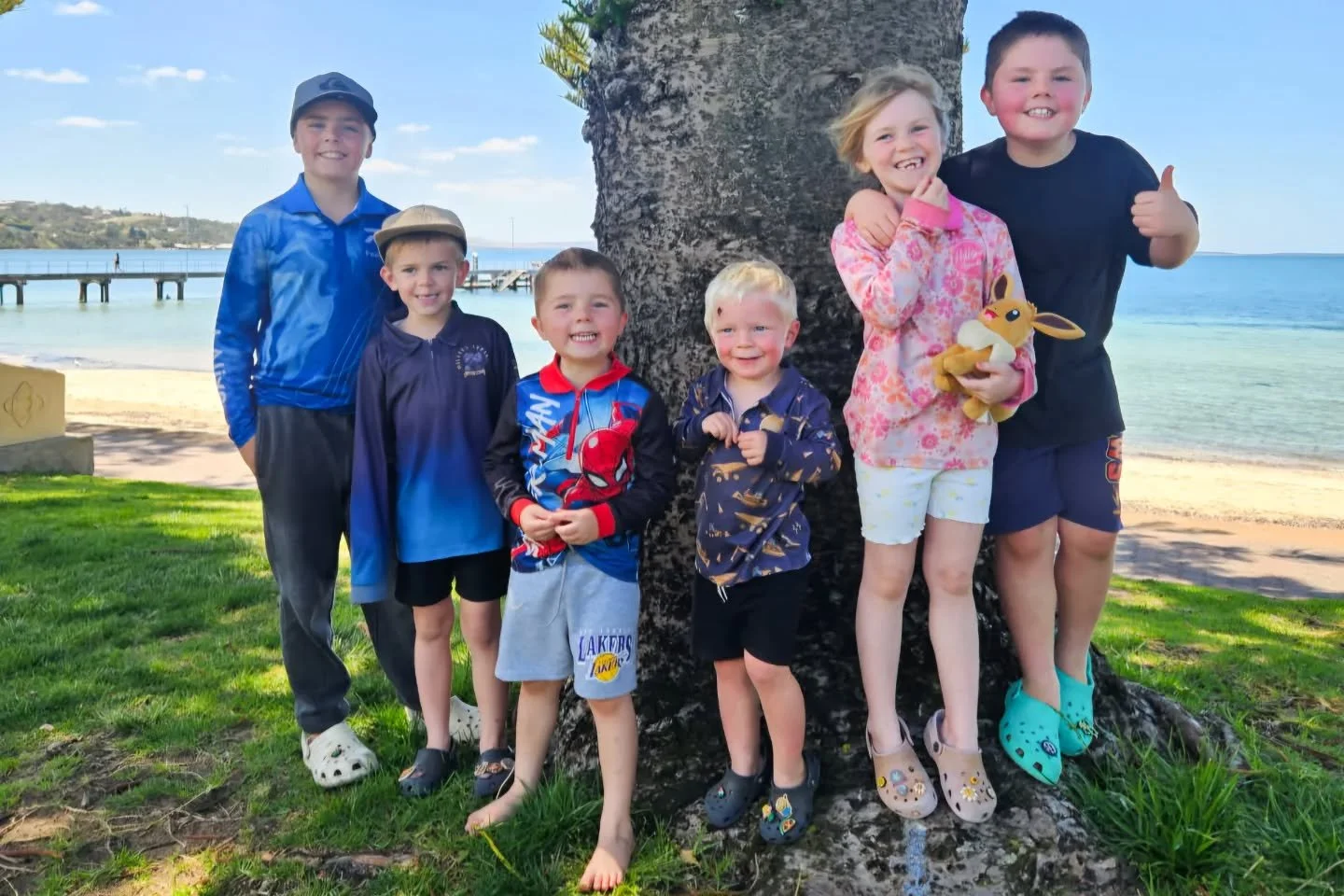 3 of the best weeks with our fam in Port Lincoln! 🥰
We could have asked for some better weather and minus the round of colds but it wouldn't be camping with the Kings without some wild weather! ⛈️

These kids grew up living on the same block so we m