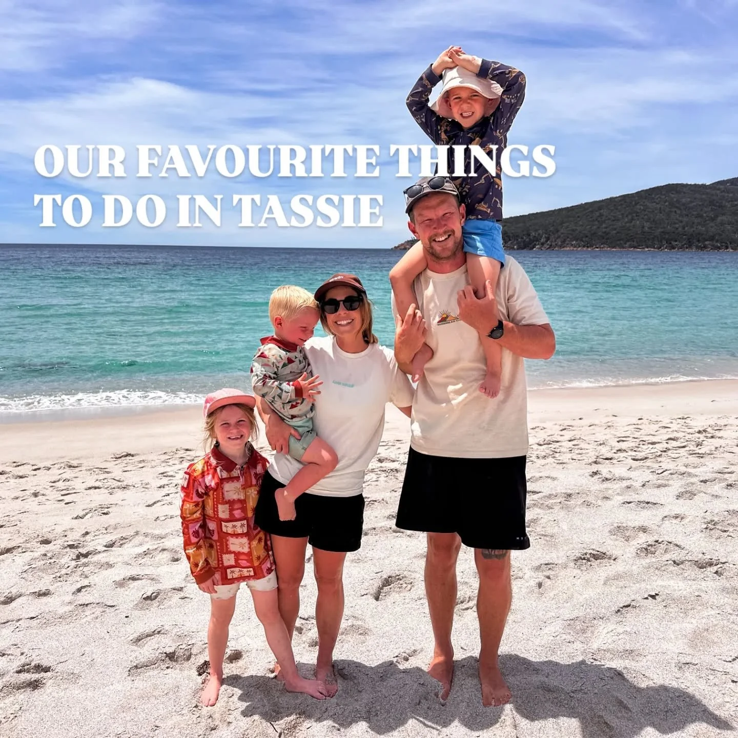 Yesterday on a long drive, we had a chat with the kids about our time in Tassie, and what our favourite things were. It wasn't easy to narrow down but these were some of our best experiences as a family in Tasmania! ☺️