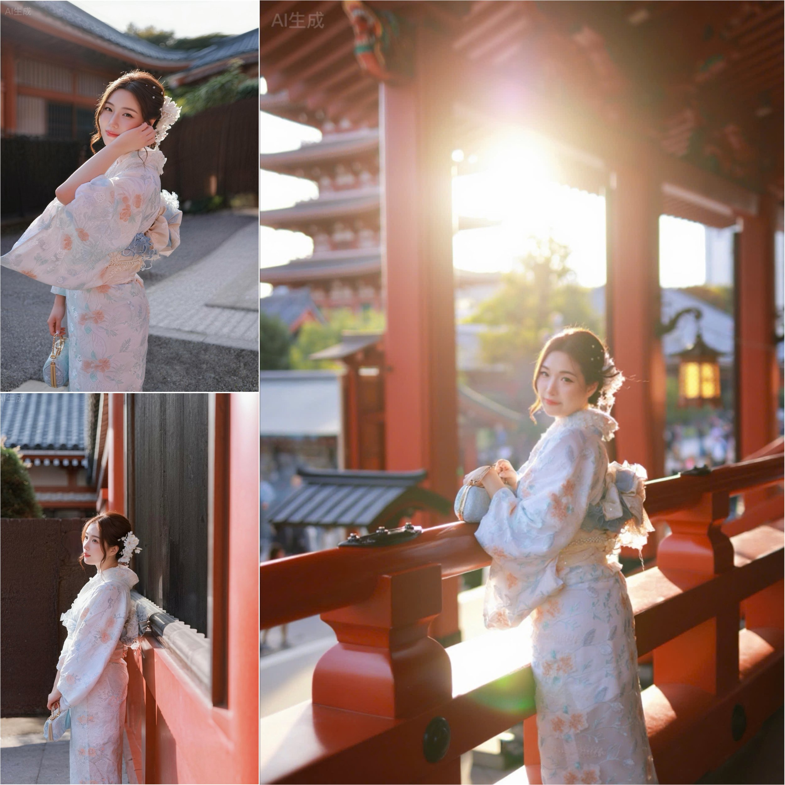 Our lace kimono is a favorite among young visitors at Sunny! Delicate and stylish, it combines traditional elegance with a modern, youthful touch, making it perfect for those who want to look cute and fashionable in a Kimono.