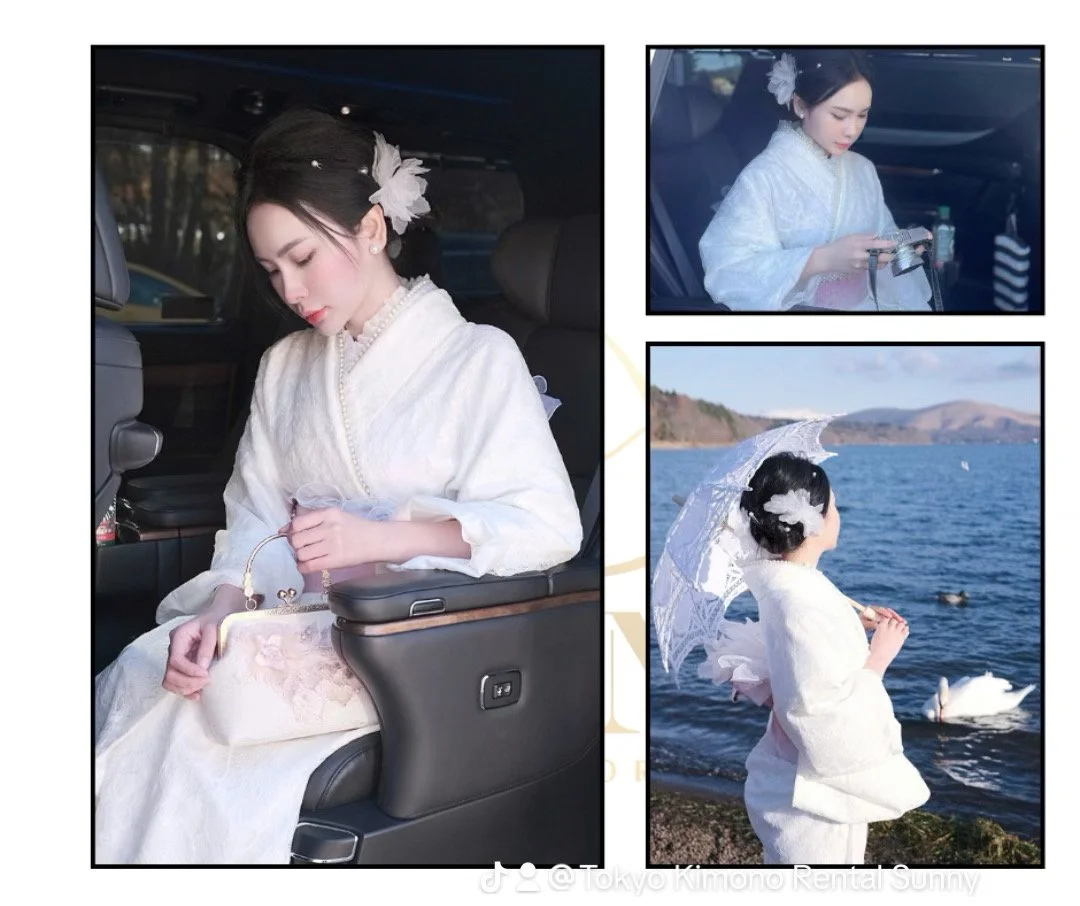 Our lace kimono is a favorite among young visitors at Sunny! Delicate and stylish, it combines traditional elegance with a modern, youthful touch, making it perfect for those who want to look cute and fashionable in a Kimono.