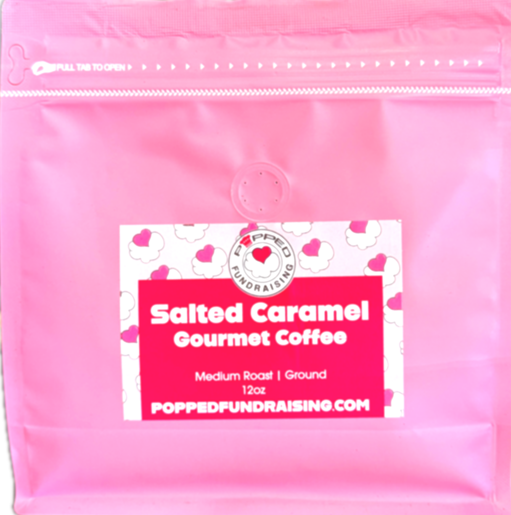 Salted Caramel Flavored Ground Coffee