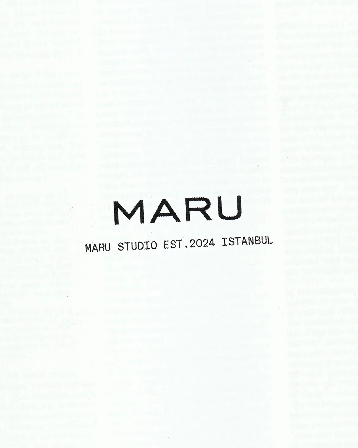 MARU STUDIO