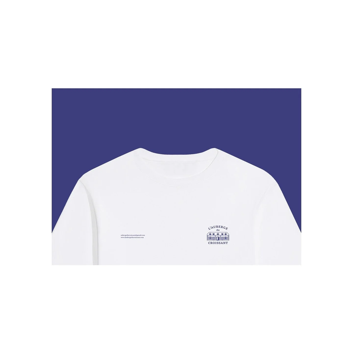 Identit&eacute; visuelle / L&rsquo;Auberge du Croissant
2024
Design textile.

L&rsquo;Auberge du Croissant est un restaurant &agrave; proximit&eacute; de Tours, proposant une cuisine savoureuse et authentique accompagn&eacute;e d&rsquo;une s&eacute;l