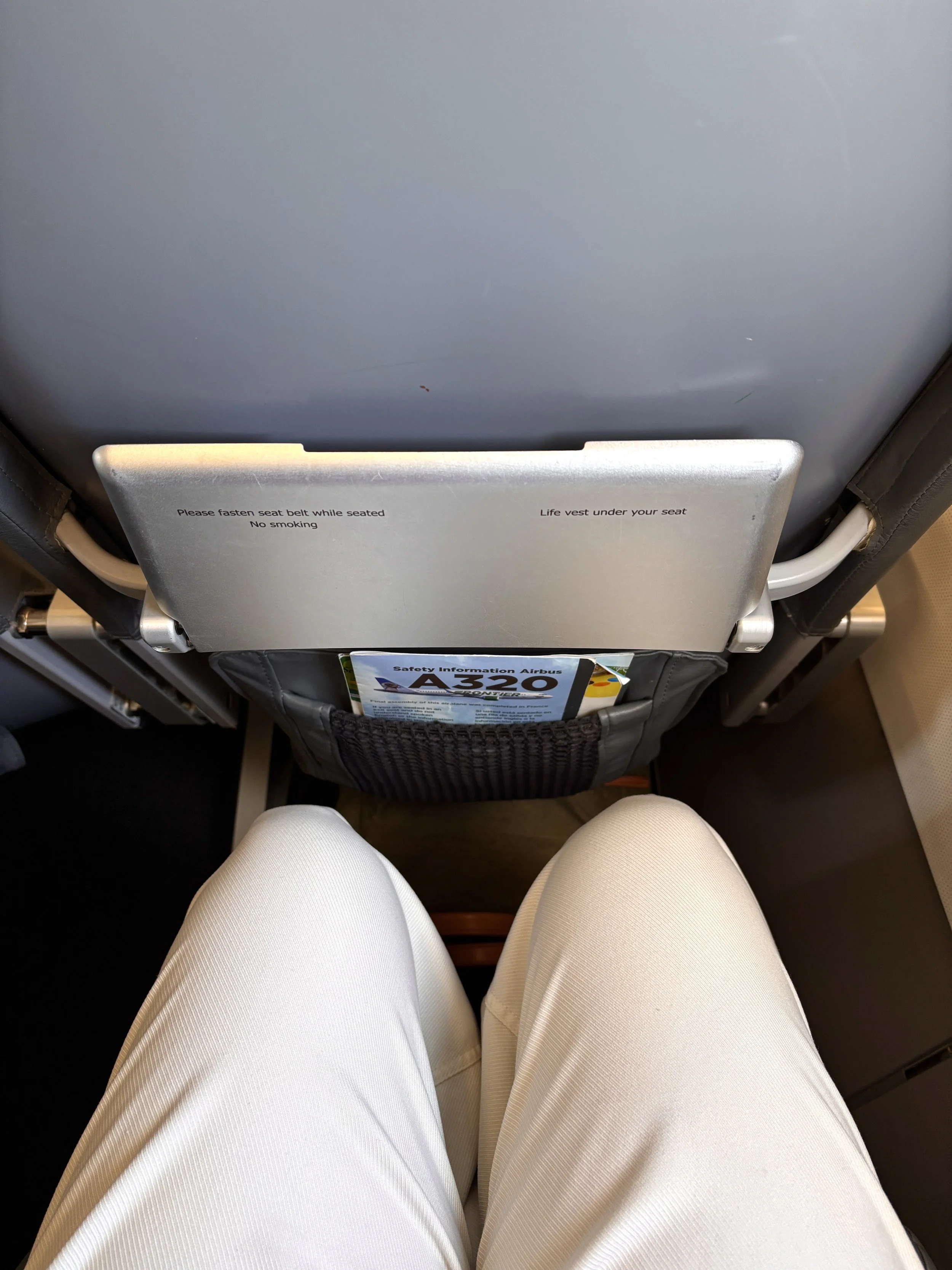 Seat on my 1st flight