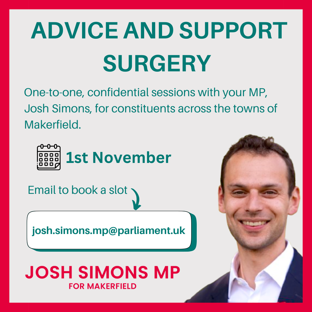 Updates — Josh Simons MP