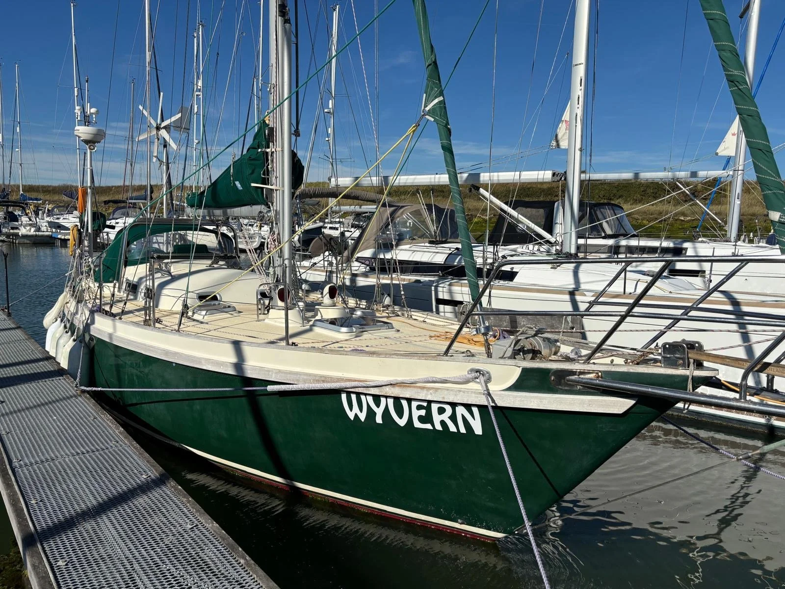 tradewind 35 offshore long keel sailing yacht for sale UK