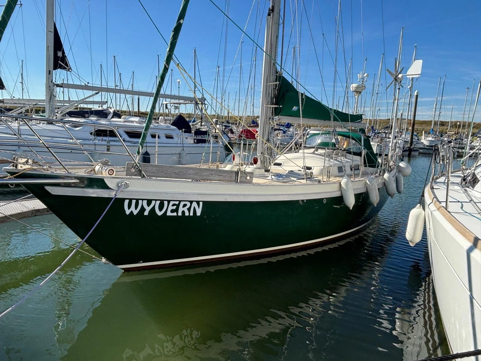 tradewind 35 offshore long keel sailing yacht for sale UK