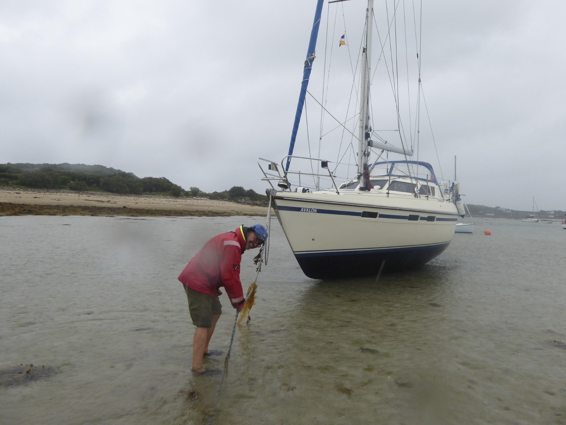 Checking the anchor.jpg