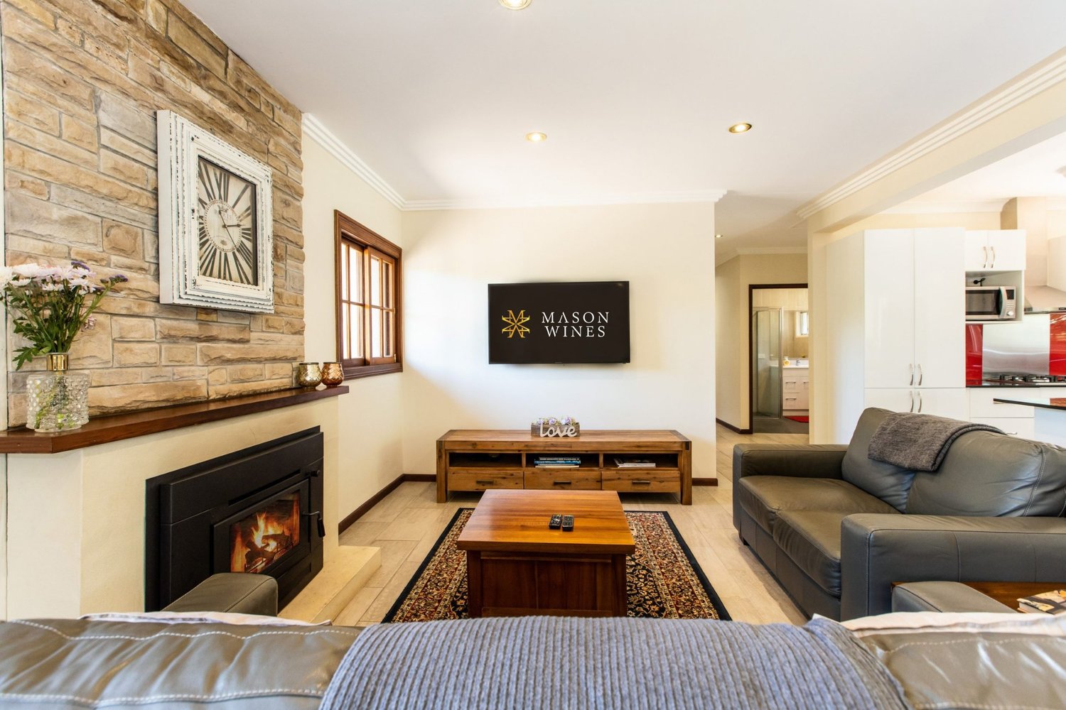 Administration House accommodation at Mason Winery