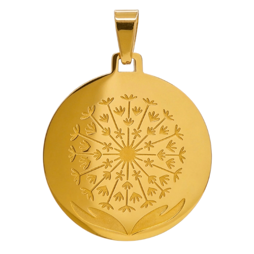 Medalla mediana dorada