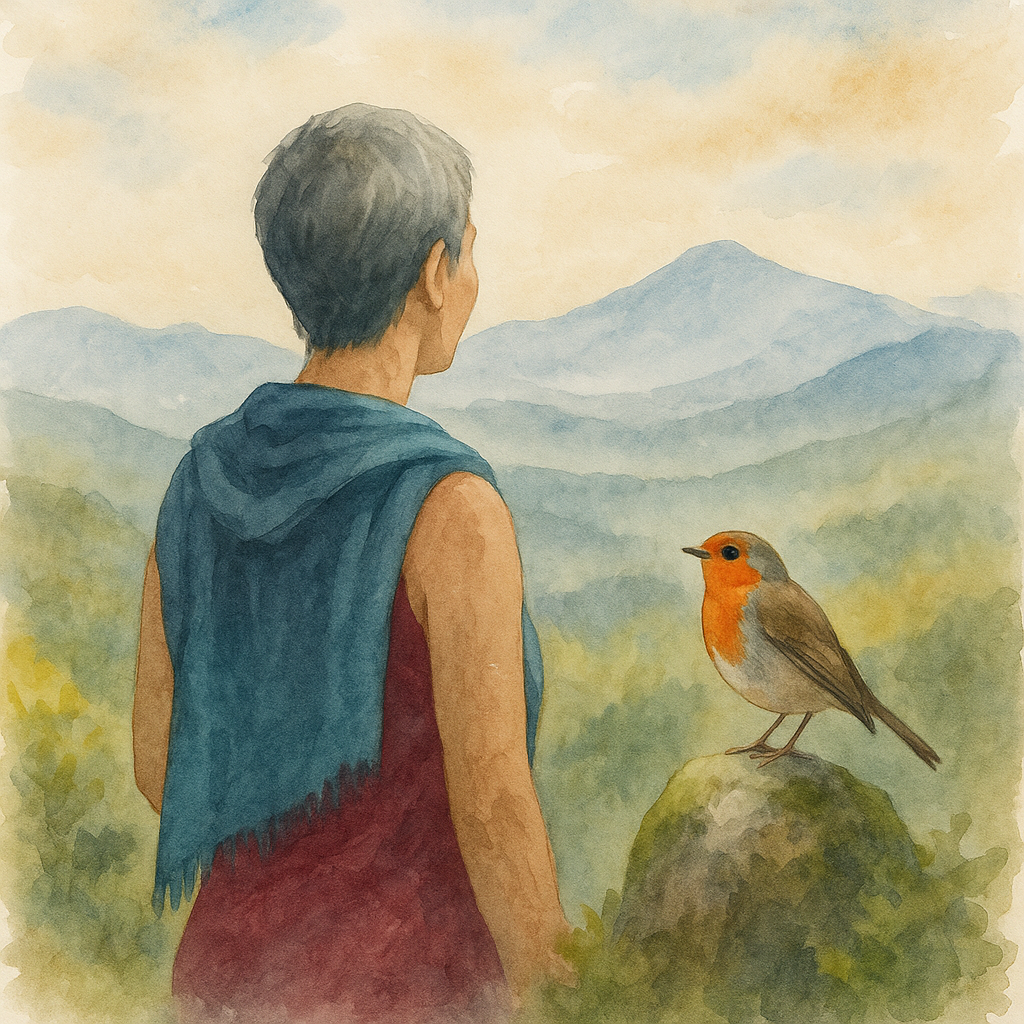 Vuela libre y alto pequeño petirrojo (Carta para Laura, con amor de Oncomunidad)