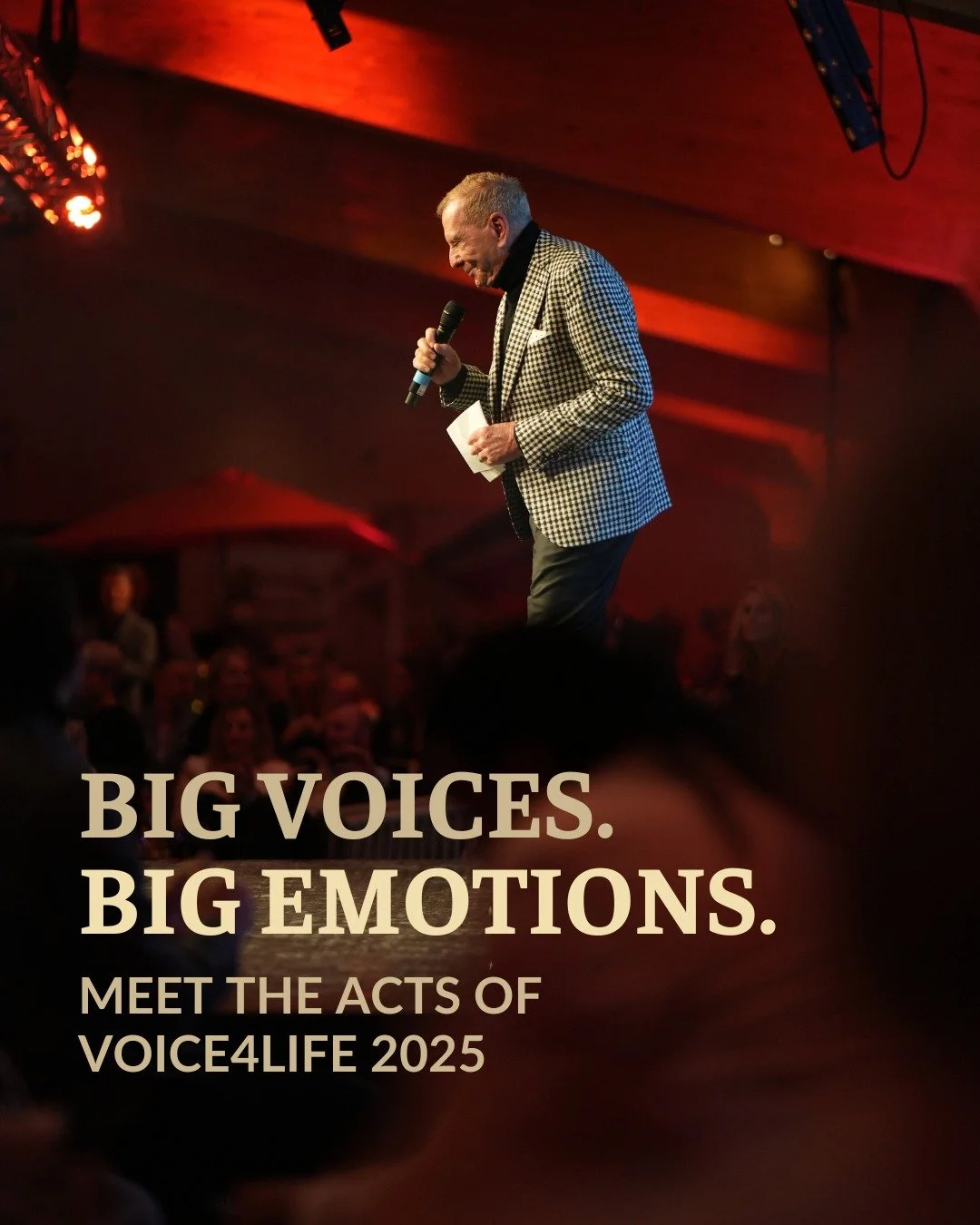 Am 7. Dezember erwartet euch ein Abend voller Musik, Emotion und Hoffnung. ✨

#VoiceforLife bringt Menschen zusammen &ndash; f&uuml;r die Swiss Cancer Foundation, f&uuml;r Forschung, f&uuml;r Leben.

🎤 Moderation: @aeschbacherkurt &amp; Sibylle Eber