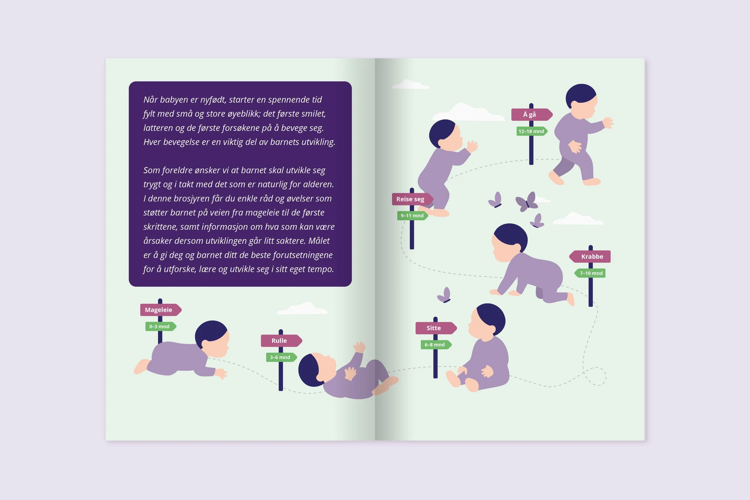 Bekken og barn – Babyens første år