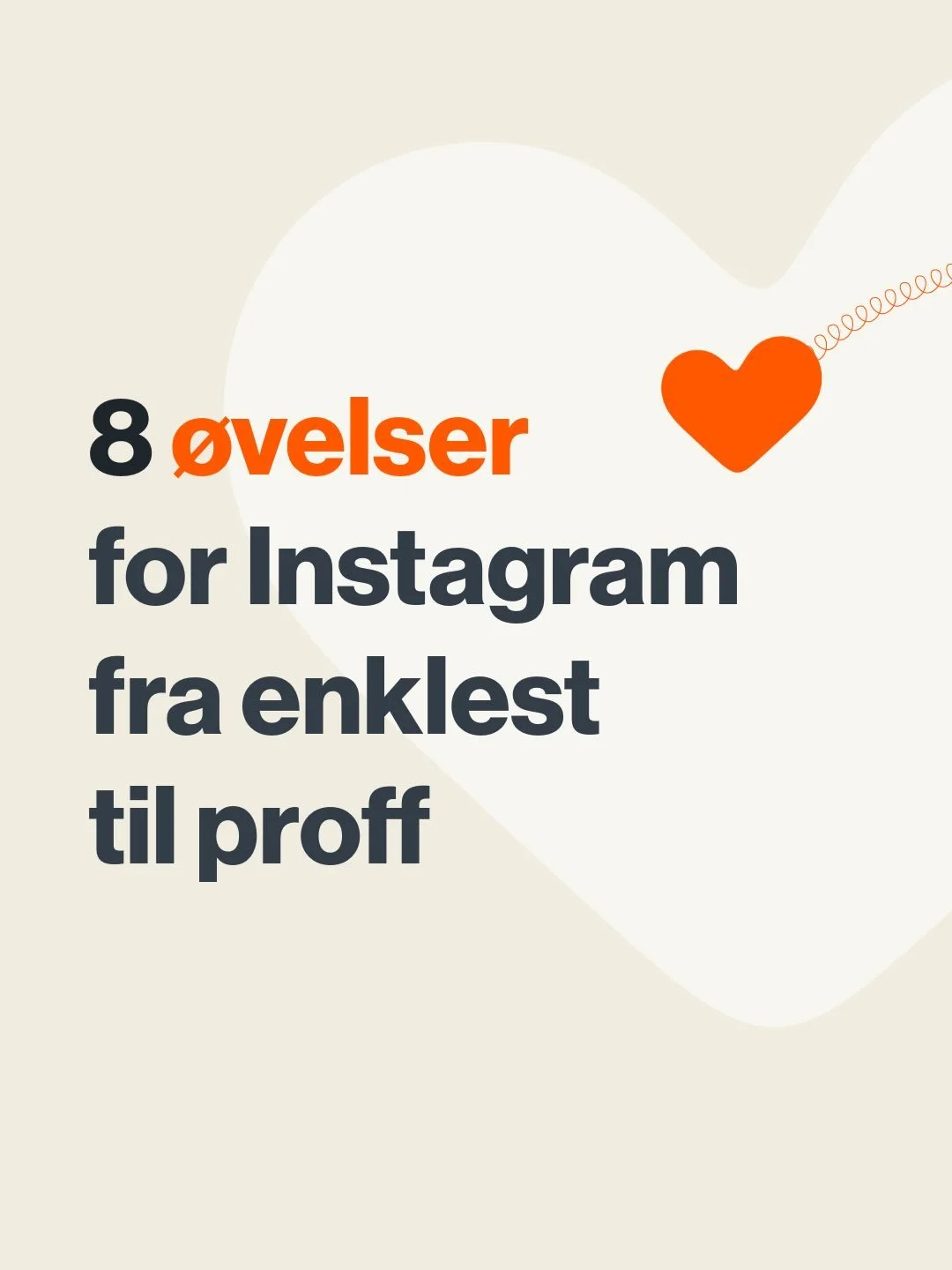 Instagram er en lagsport 🤝

Det hjelper lite med godt design hvis ingen ser det. Engasjement er motoren som f&aring;r innholdet ditt ut til flere.

Her er en enkel treningsplan for deg som vil ta Instagram-kontoen din fra passiv til proaktiv: 1️⃣ St