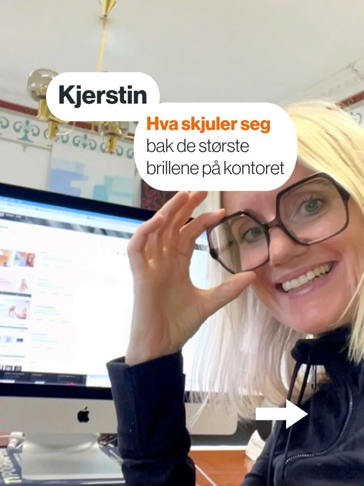Kjerstin er 🏄&zwj;♀️ i Munch + Nano-teamet