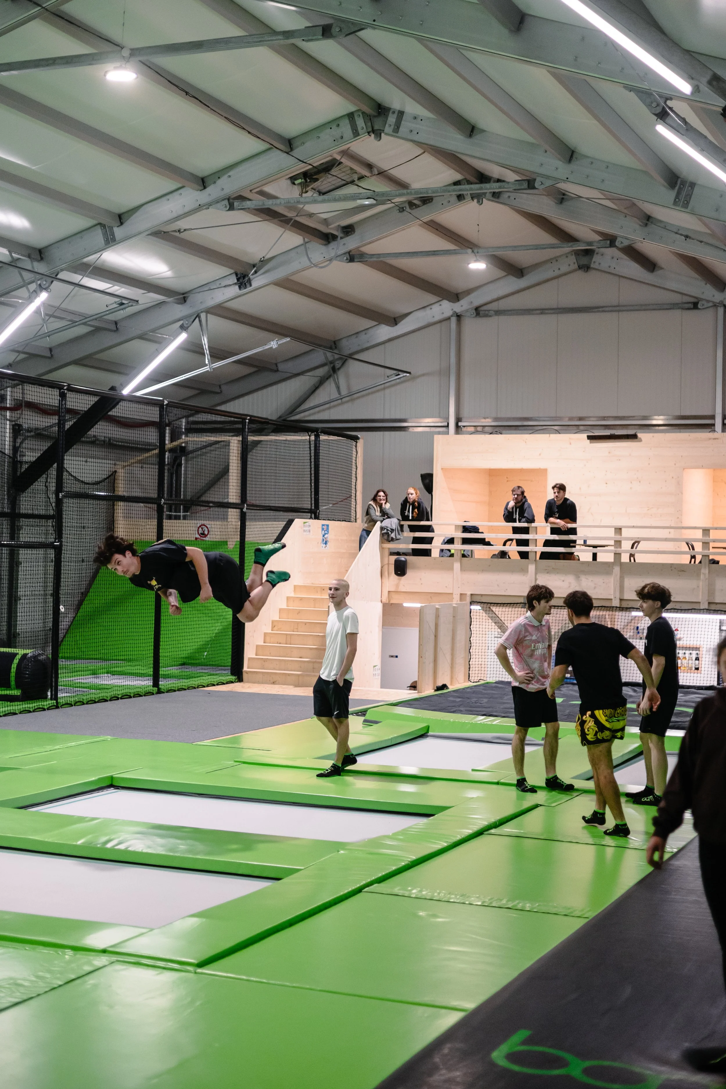 Abonnés de BAM FREESPORTS qui testent la salle de BAM Annecy