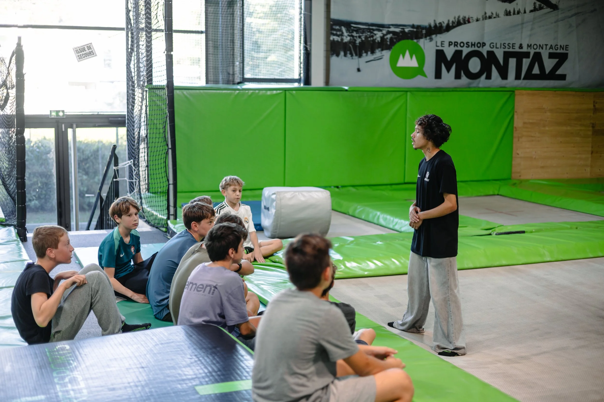 Anniversaire d'enfant de 14 ans à BAM FREESPORTS Chambéry