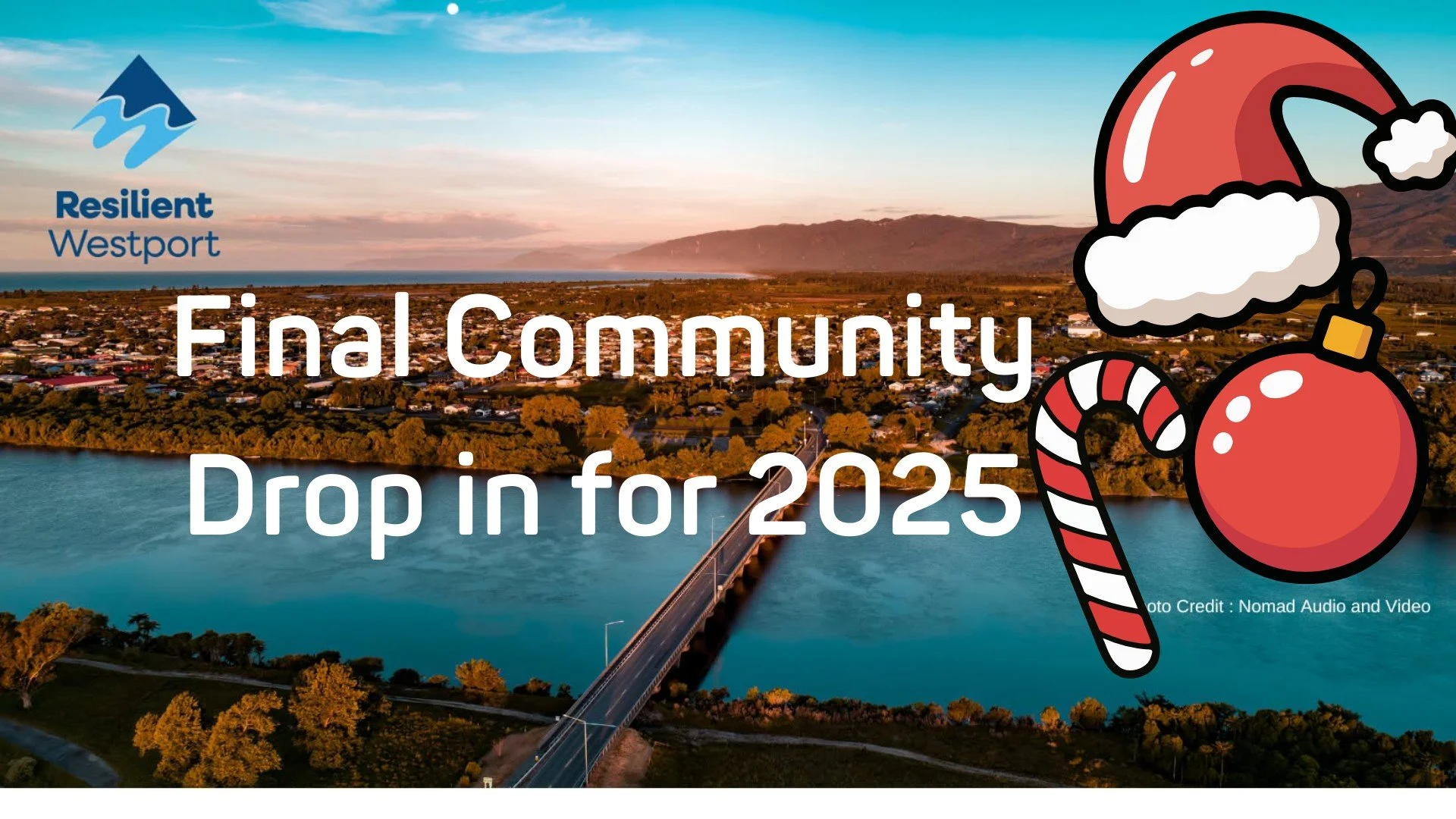 Final Community Drop-in for 2025- New time