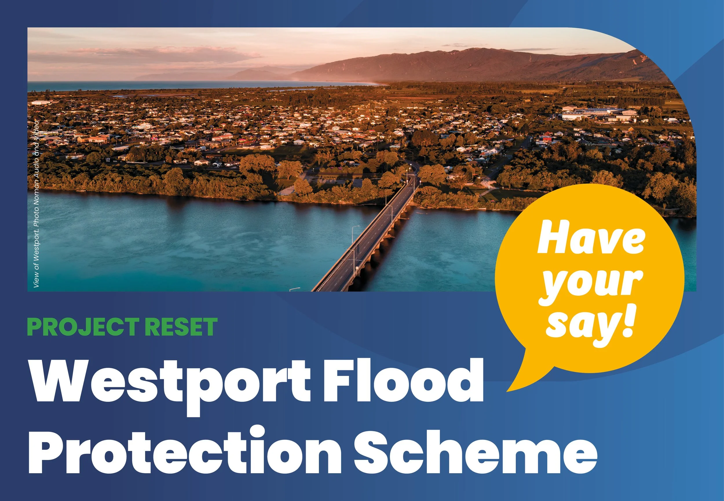 Media Release: Consultation dates for feedback on the Westport Flood Protection Scheme reset confirmed
