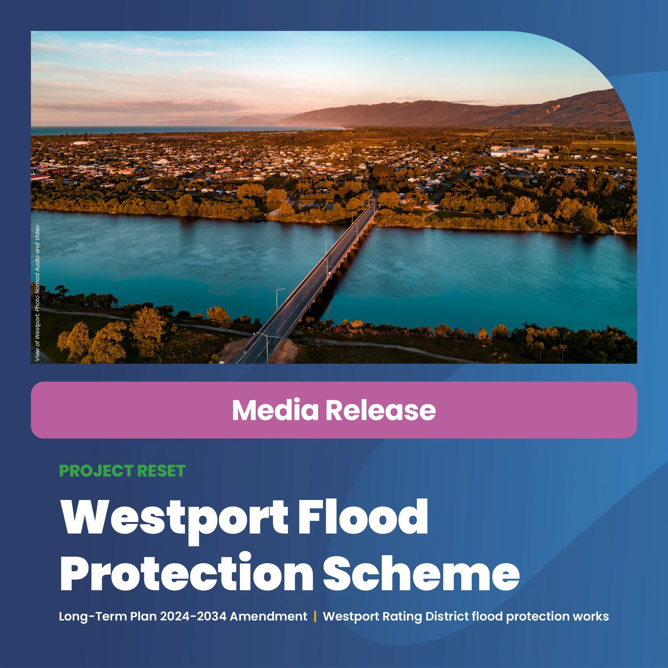 Media Release: Consultation on Westport Flood Protection Scheme closes with 81 submissions received