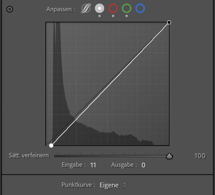 Ektachrome Black Point Adjustment