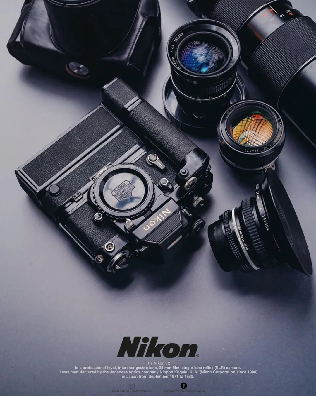 Nikon F2 Vintage Avert
