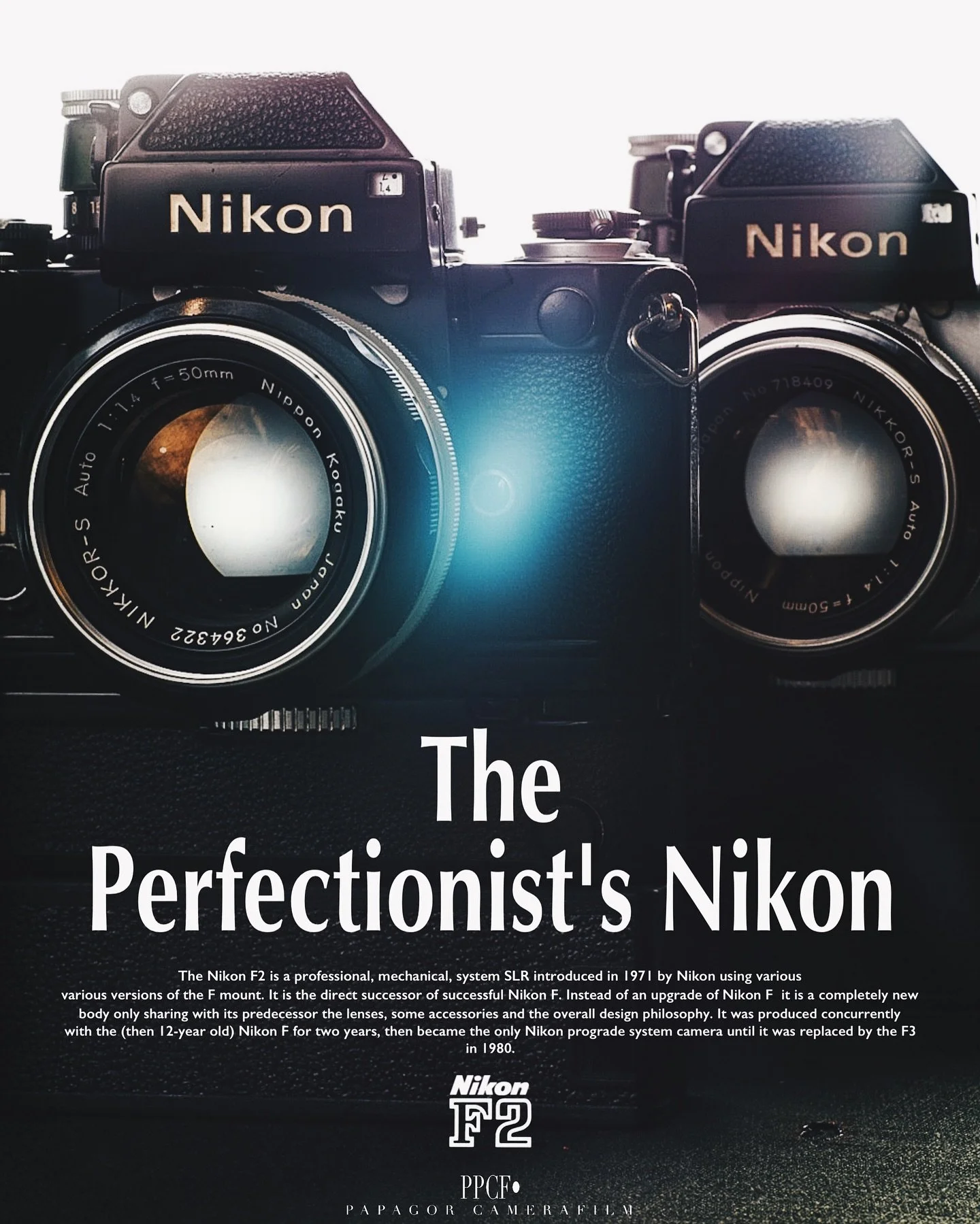 Nikon F2 Vintage Avert