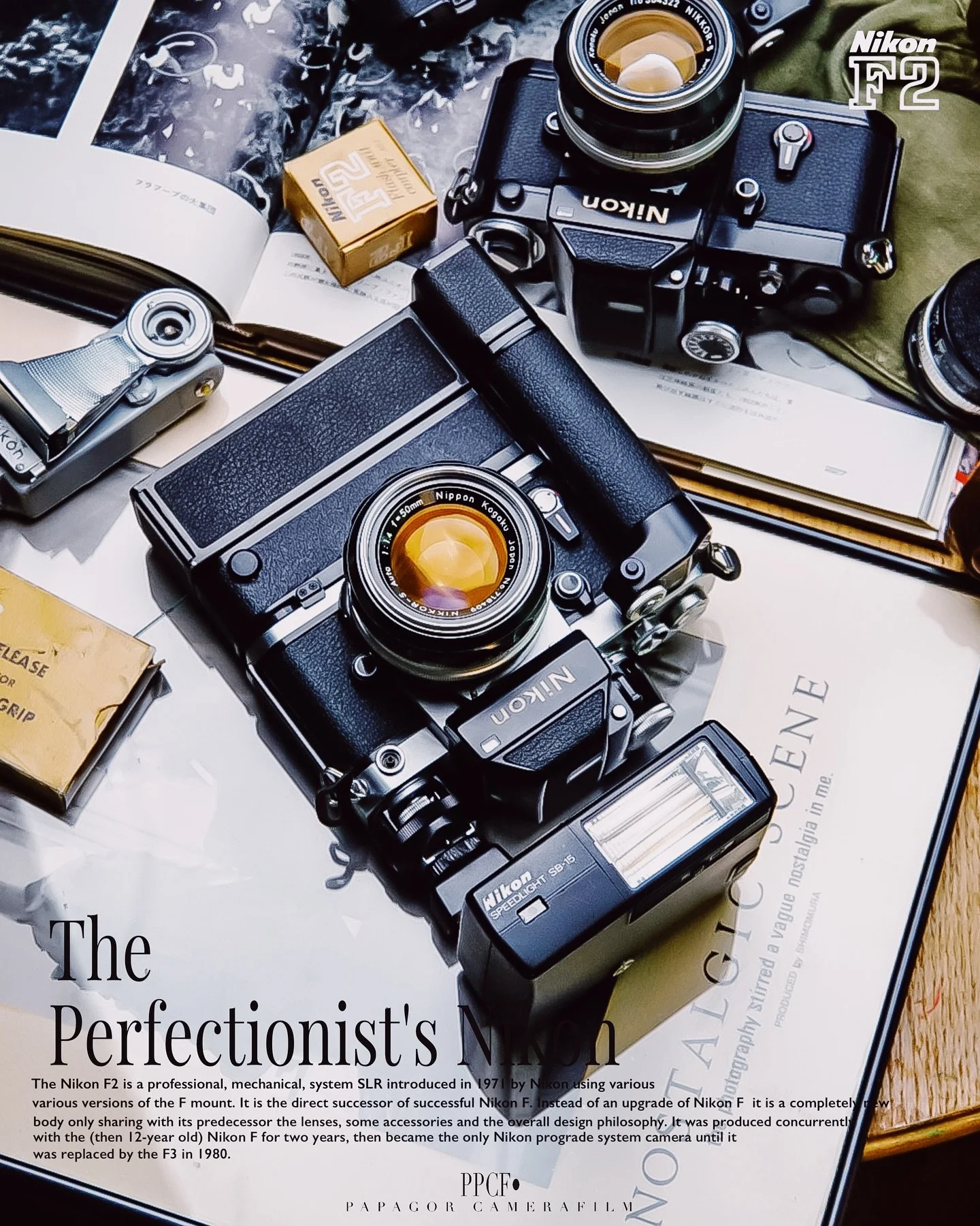 Nikon F2 Vintage Avert