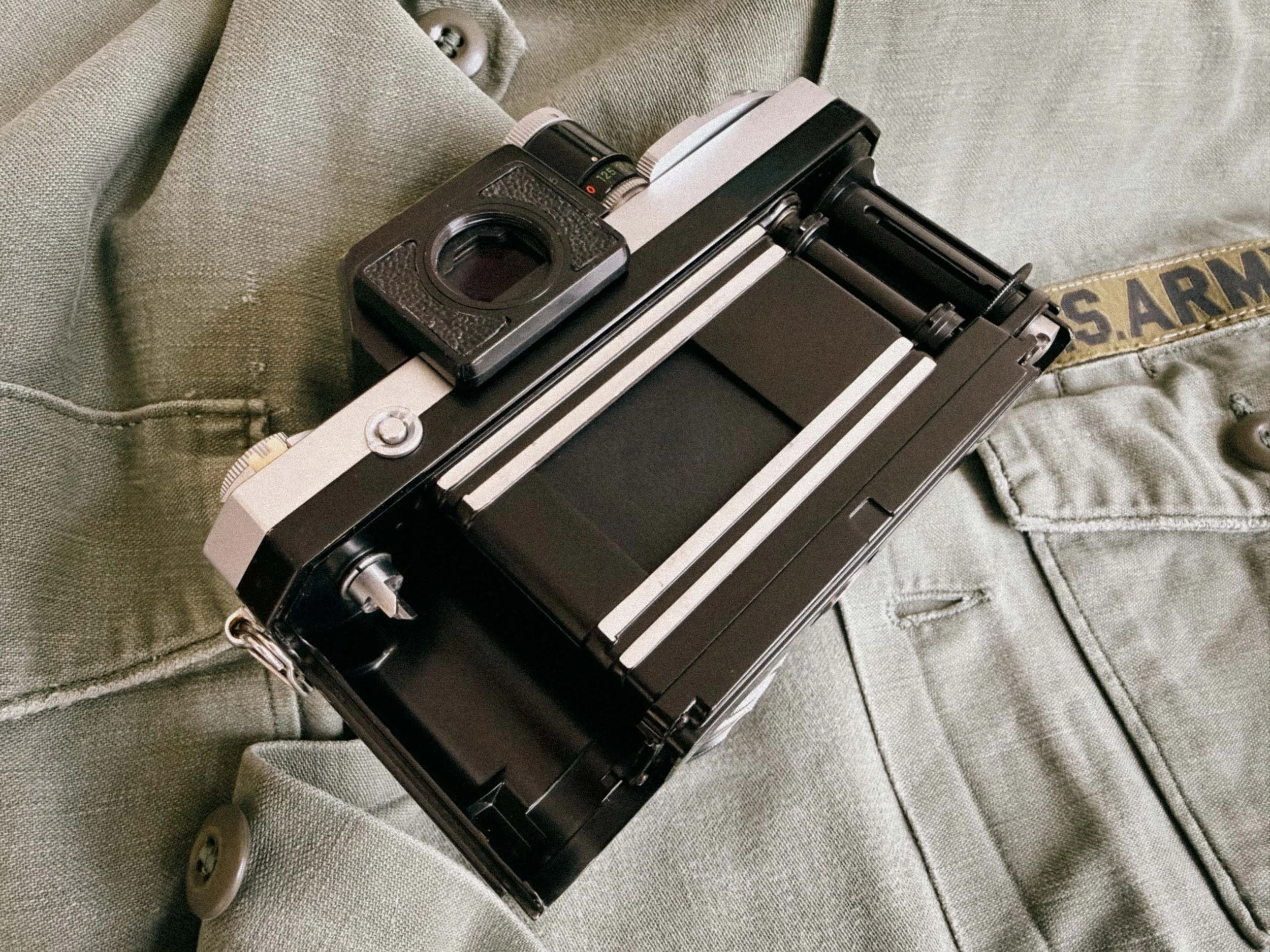 Titanium was used for longevitiy.