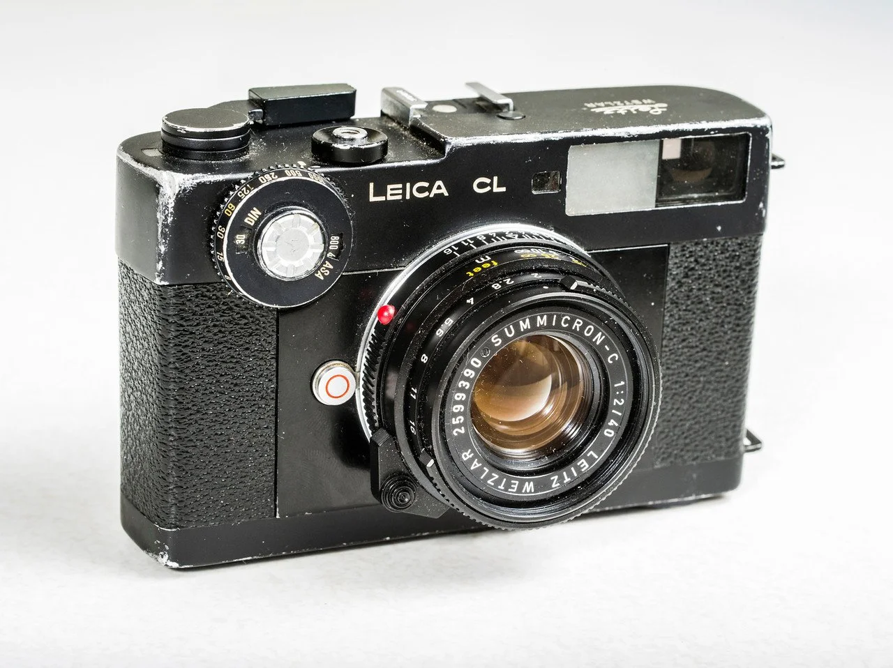 Vintage Leica CL camera - a result of the historic Minolta and Leitz partnership