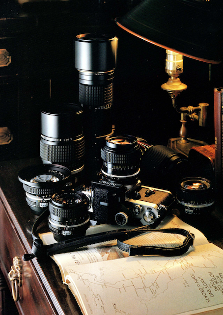 Nikon F2 Vintage Ad Lenses