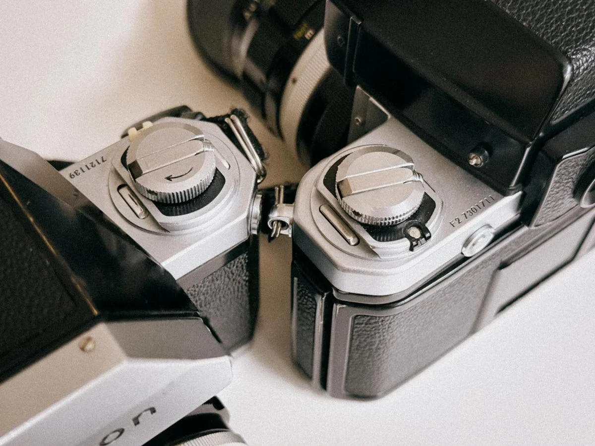 Body shape Comparison Nikon F and F2