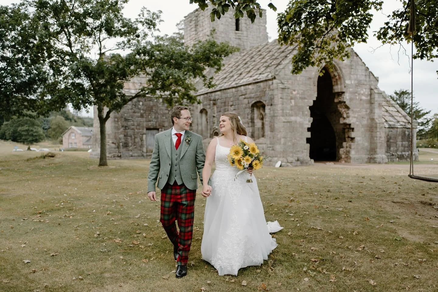 Yesterday&rsquo;s wedding of Ali &amp; Matt at Dunglass Estate was pure magic, a beautifully relaxed atmosphere surrounded by love and laughter.
The ceremony was made even more special with an incredible musical setting that set the perfect tone for 