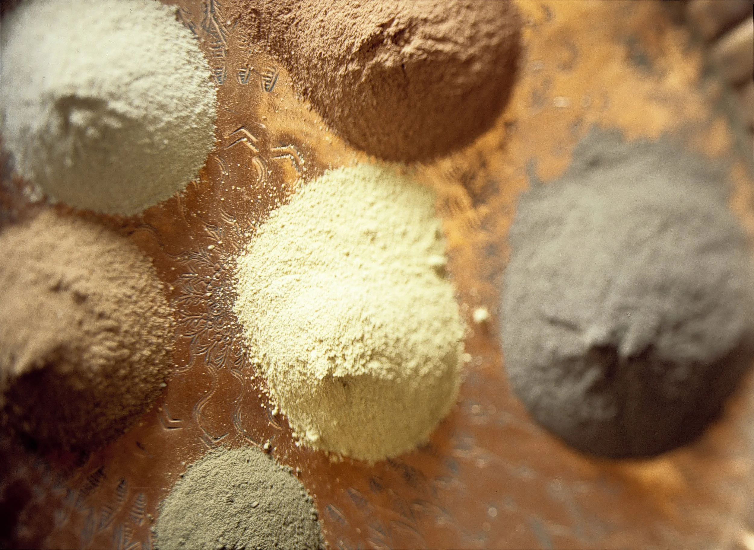 clay plaster finish earth mix